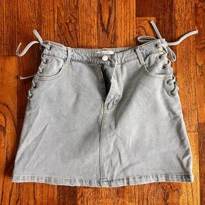 12th Tribe Denim Skirt